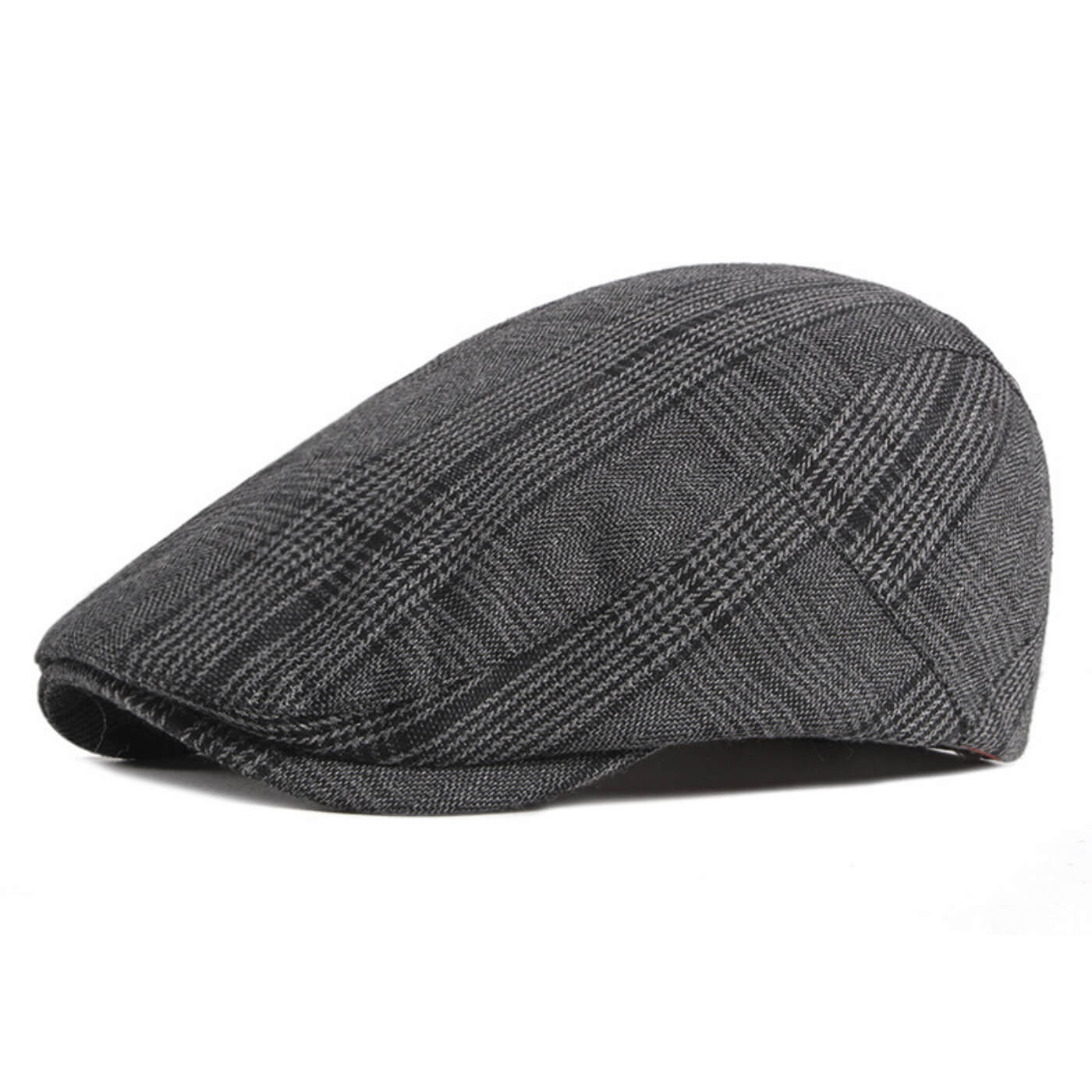 Aureliano | Gorra Plana de Cuadros