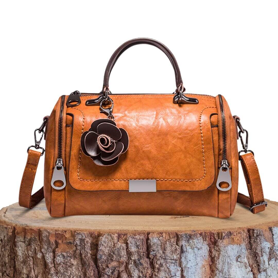 Barbara™ | Bolso De Mano Con Asa Brillante