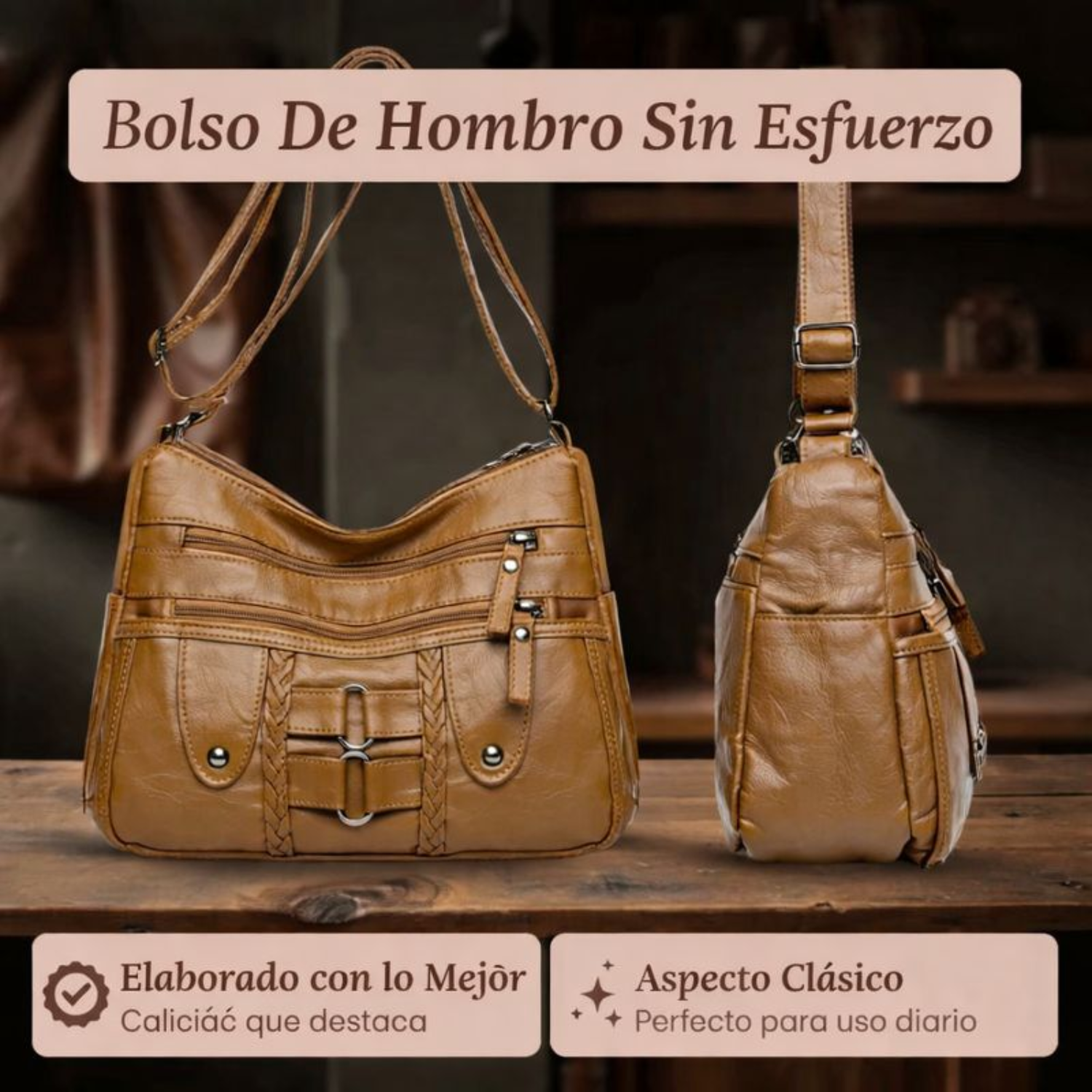 Allison™ | Bolso De Hombro Sin Esfuerzo