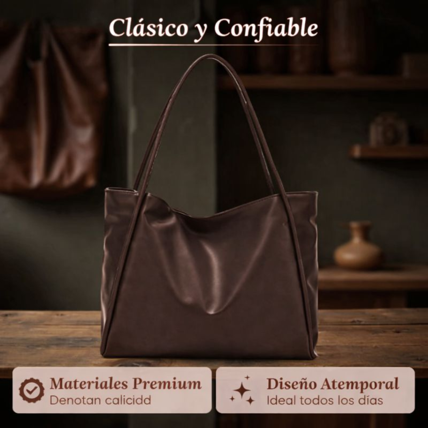 Ellie™ | Bolso De Hombro Atemporal