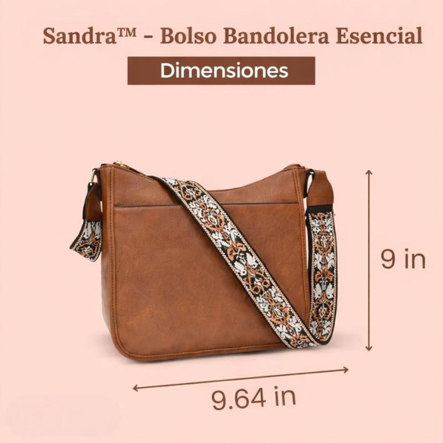 Sandra™ | Bolso Bandolera Esencial