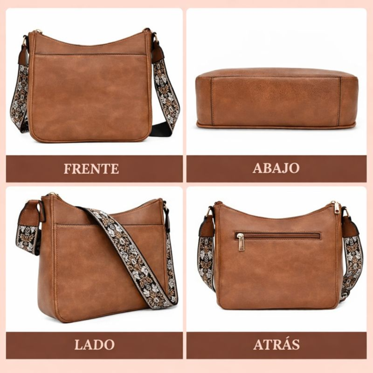 Sandra™ | Bolso Bandolera Esencial