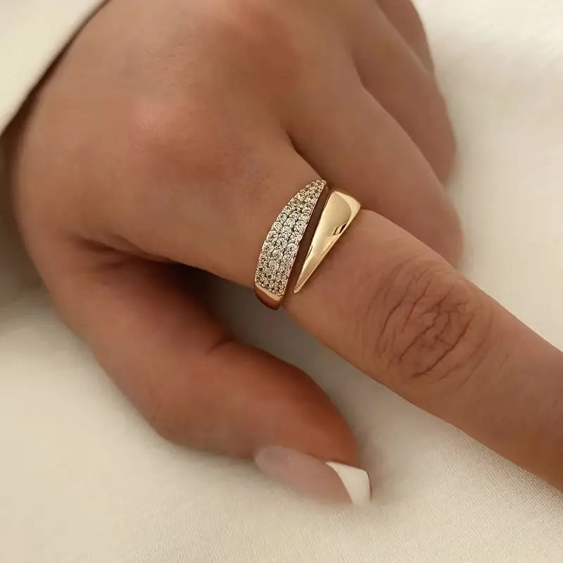 Sofia Elegance Haven | Anillo Oro Brillante