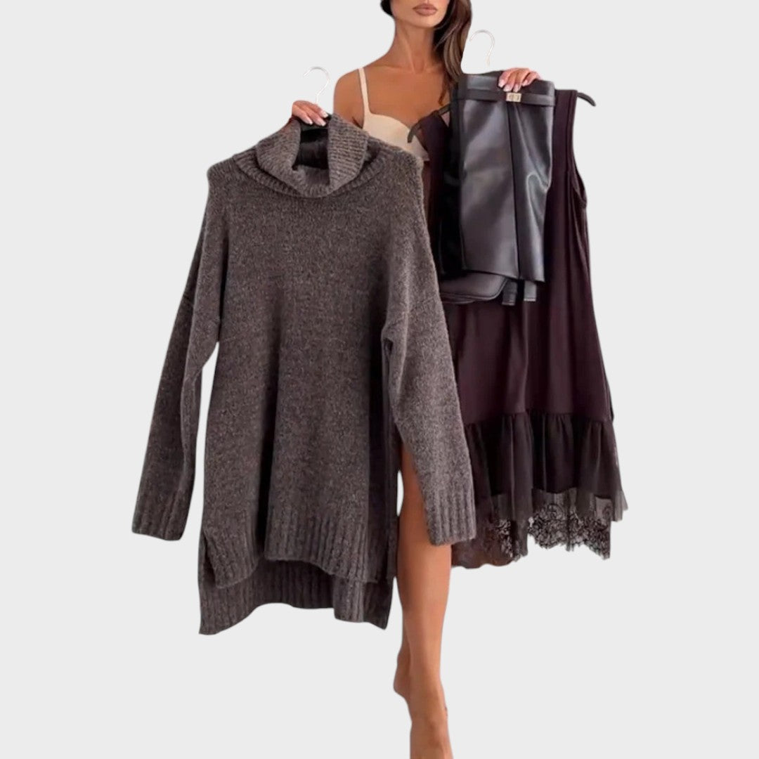 Aida™ | Conjunto de Suéter y Vestido