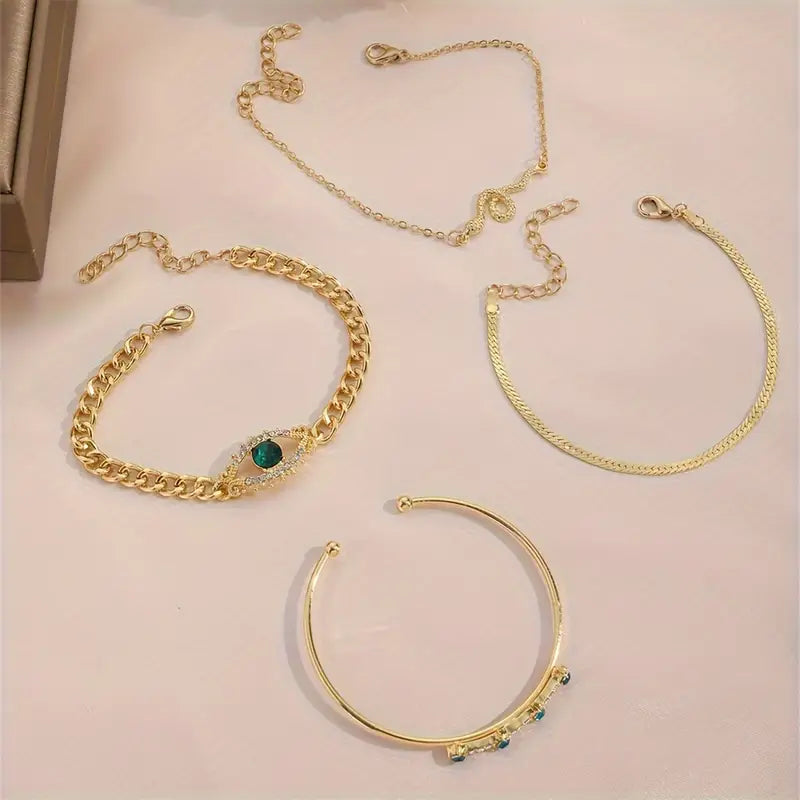 Set de pulseras Serpina Veyra | Oro