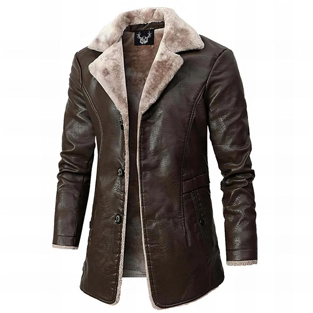 Ezequiel | Chaqueta Elegante de Piel Premium