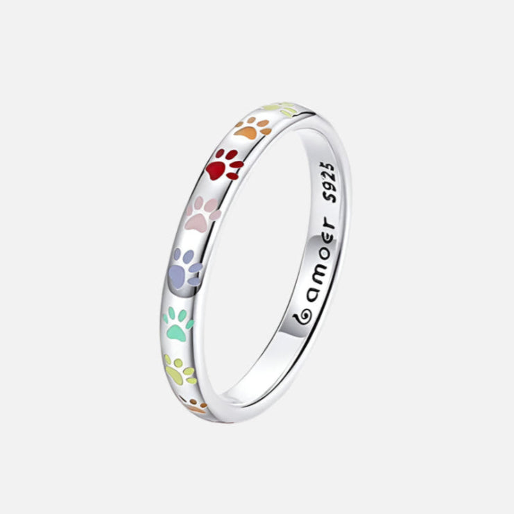 Ilduara™ | Anillo de Plata con Huella