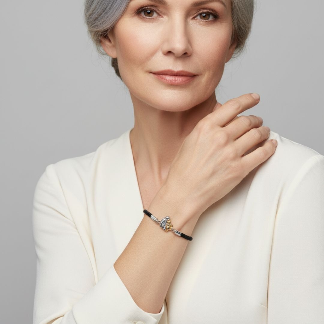 Katy® | Pulsera con cordón e ícono de perro