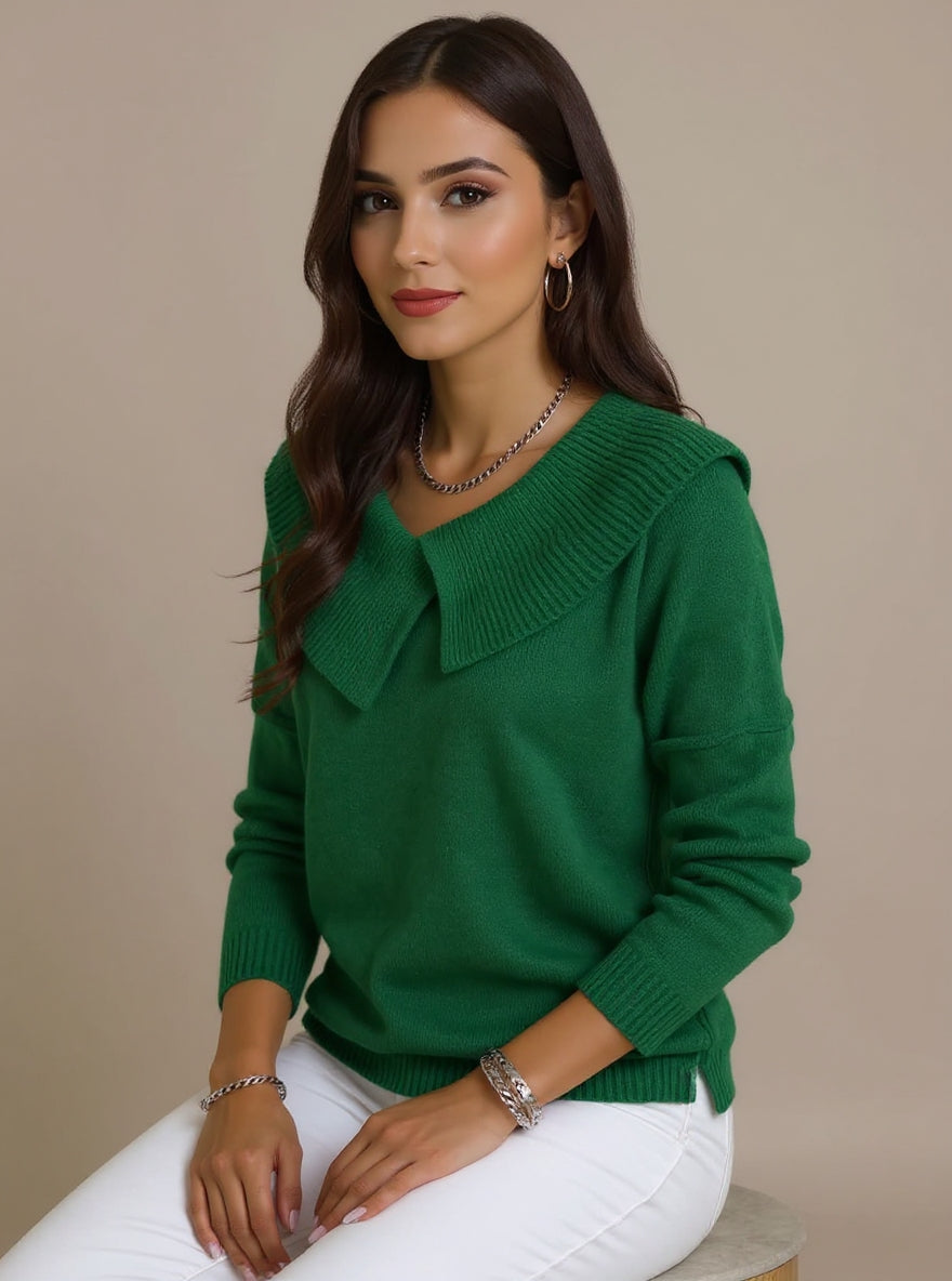 Beatriz™ | Jersey Cálido con Cuello Suave