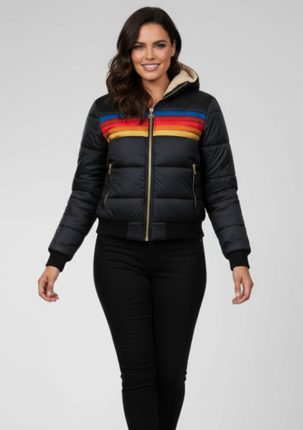 Isabella | Plumífero Multicolor