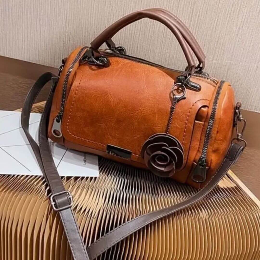 Barbara™ | Bolso De Mano Con Asa Brillante