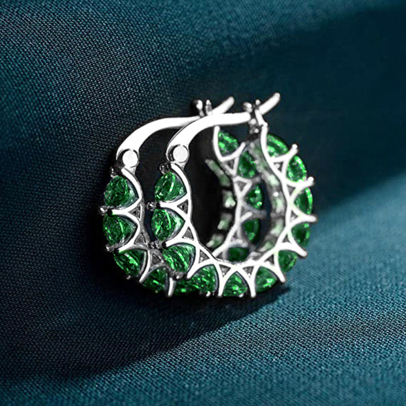 Pendientes de aro Elena Marlowe | Oro