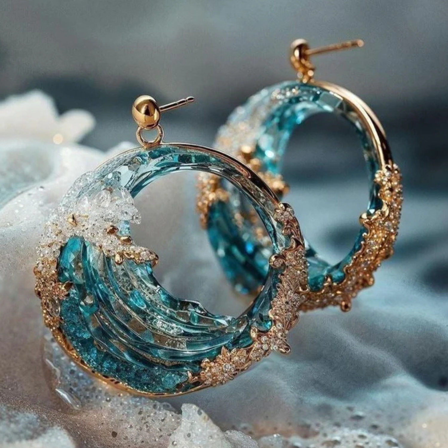 Violetta | Pendientes Mar Tempestuoso