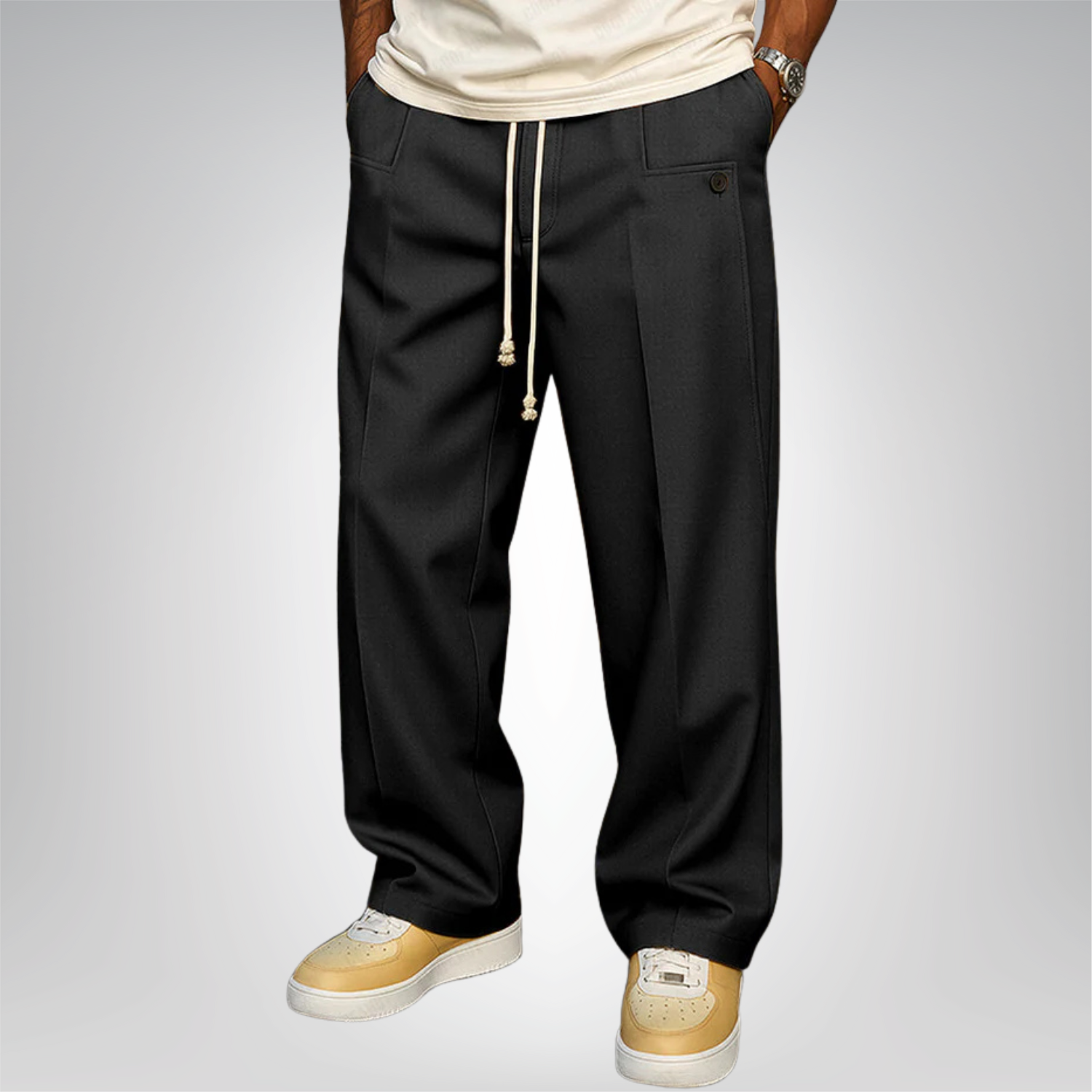 Asier™ | Pantalón Elegante con Cordón