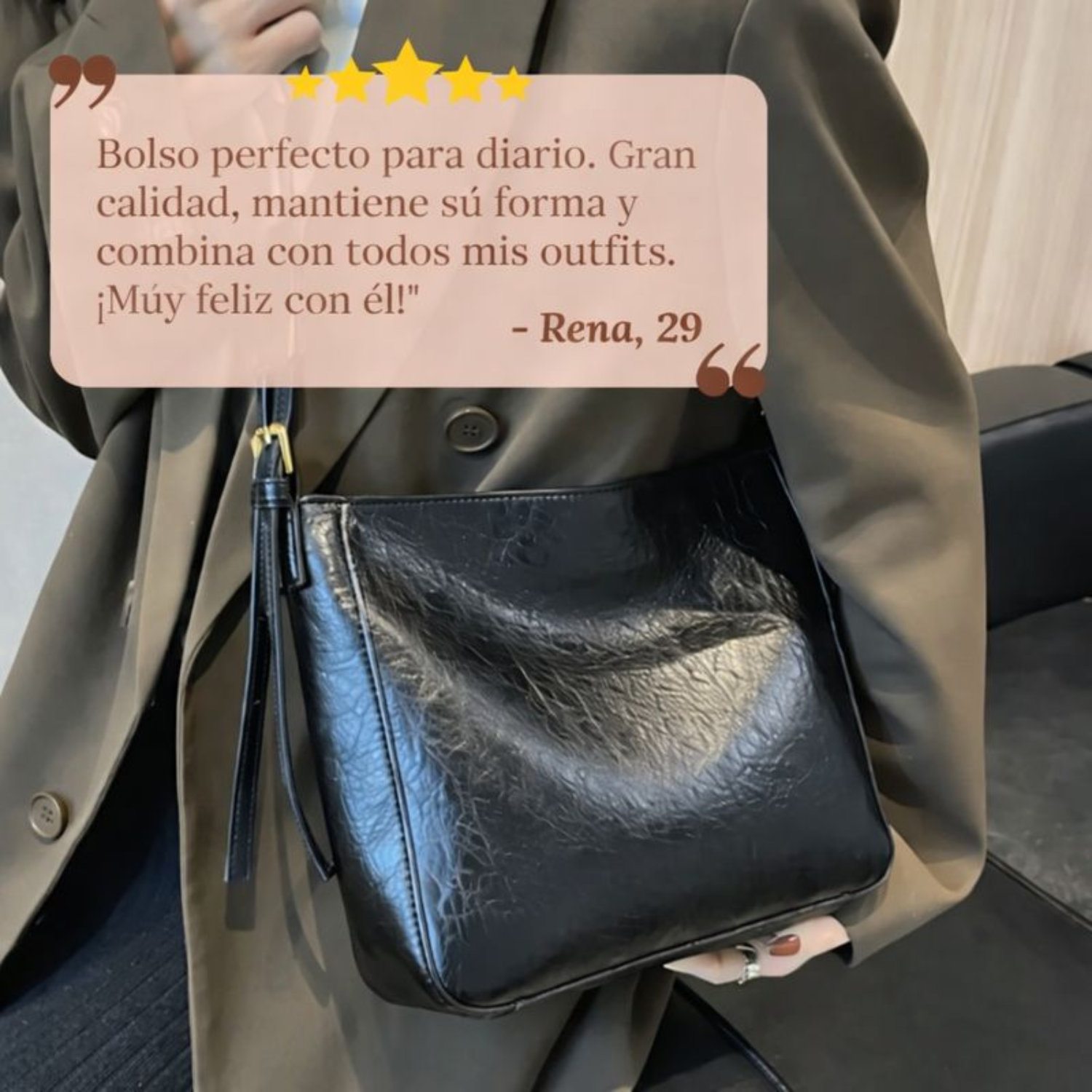 Emily™ | Bolso De Hombro Sin Esfuerzo