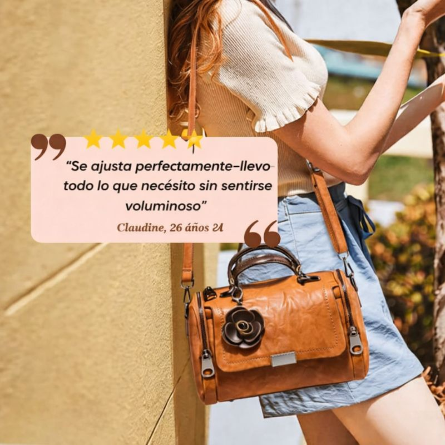 Barbara™ | Bolso De Mano Con Asa Brillante