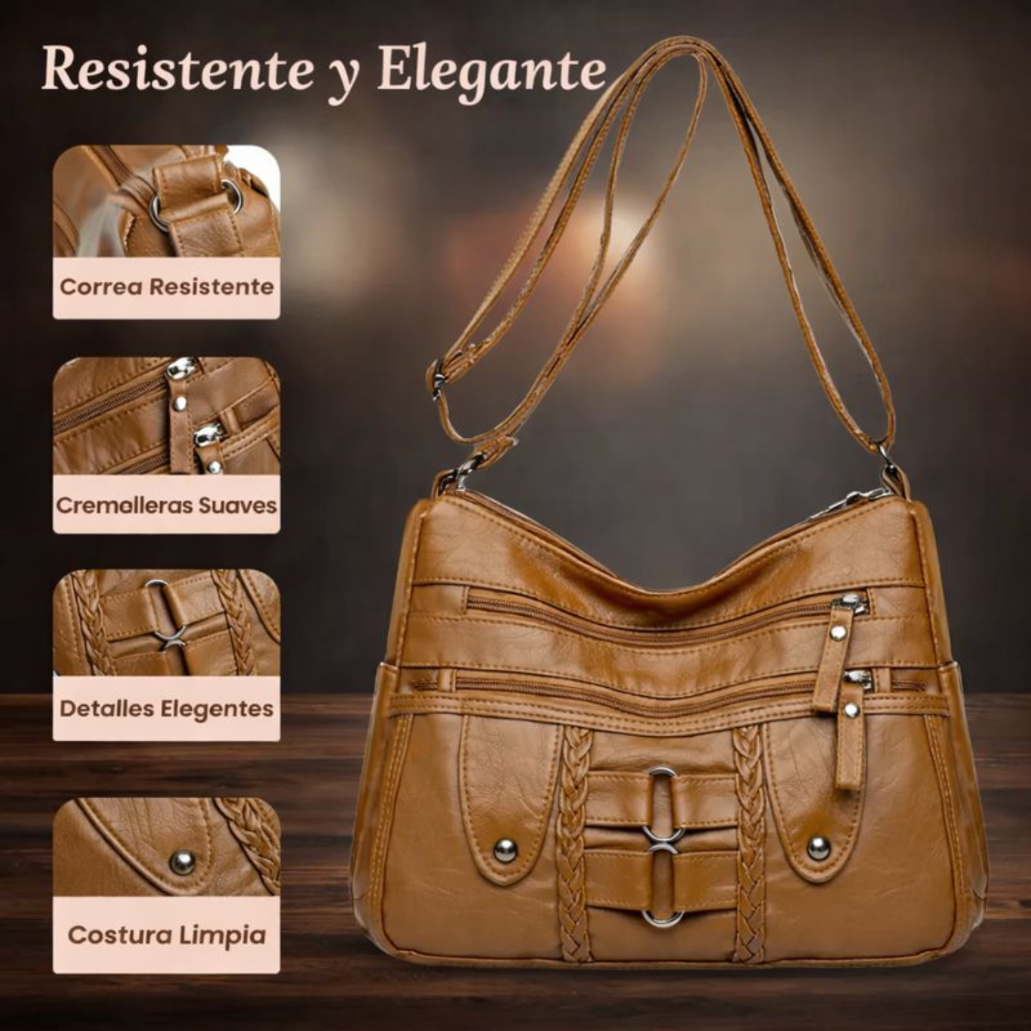 Allison™ | Bolso De Hombro Sin Esfuerzo