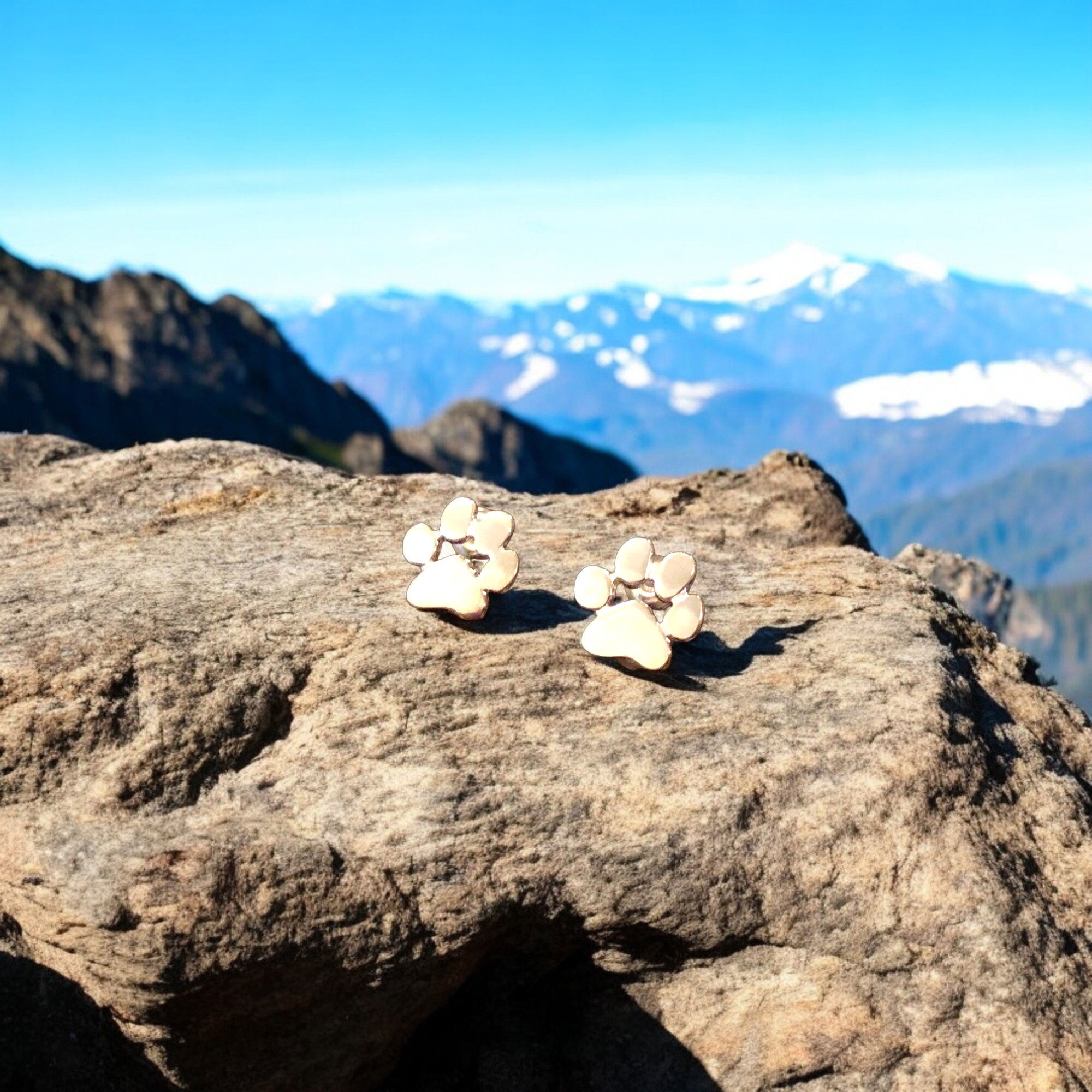 Yamira™ | Pendientes Huella Hipoalergénicos