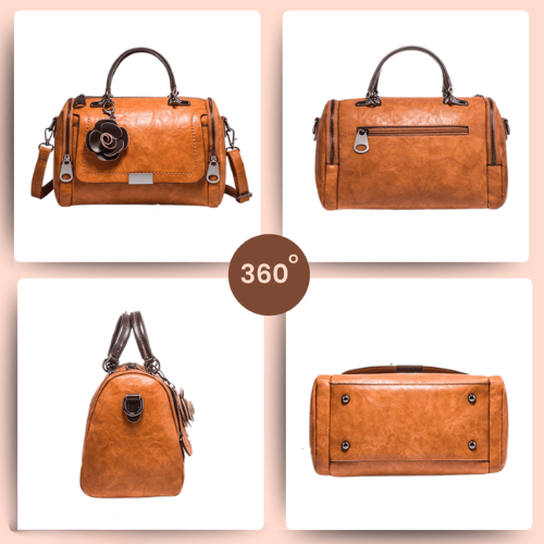 Barbara™ | Bolso De Mano Con Asa Brillante