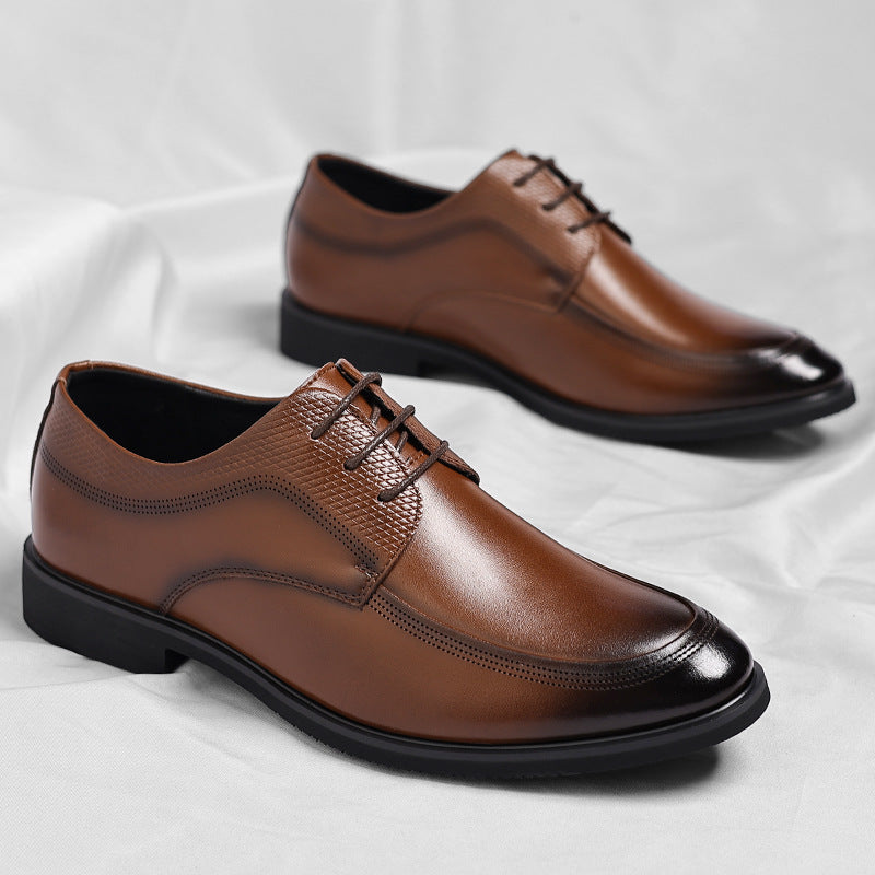 Abelardo | Botas Oxford de Piel Brillante
