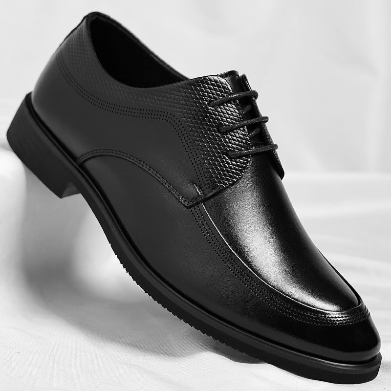 Abelardo | Botas Oxford de Piel Brillante