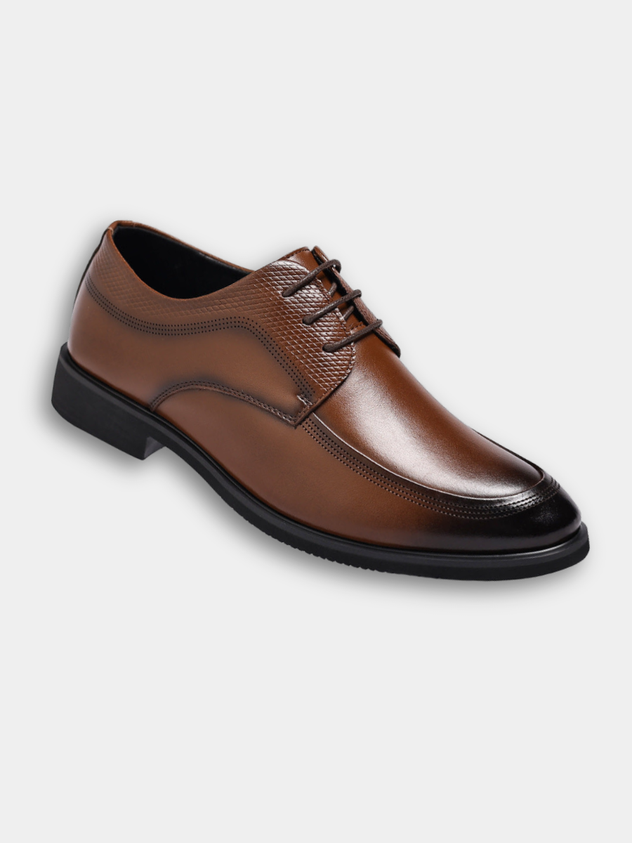 Abelardo | Botas Oxford de Piel Brillante
